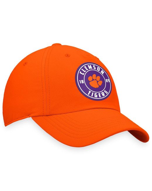 Top Of The World Orange Clemson Tigers Region Adjustable Hat for men