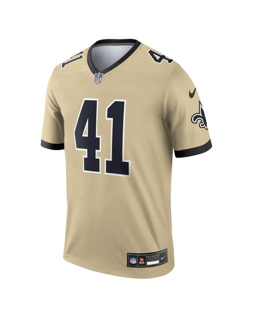 Nike White Alvin Kamara New Orleans Saints Gameday S Alternate Legend Player Performance Jersey for men