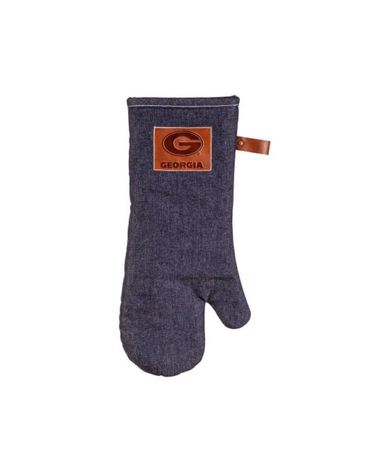 Evergreen Enterprises Blue Georgia Bulldogs Grill Apron And Glove Set