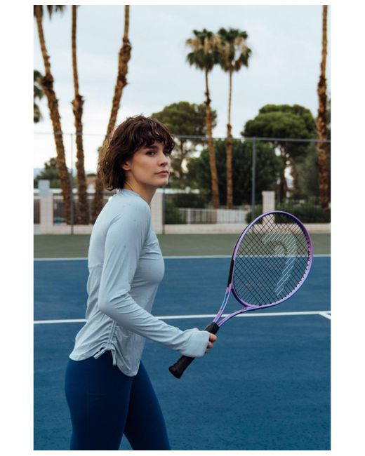 BloqUV White Upf 50+ Drawstring Crew Top