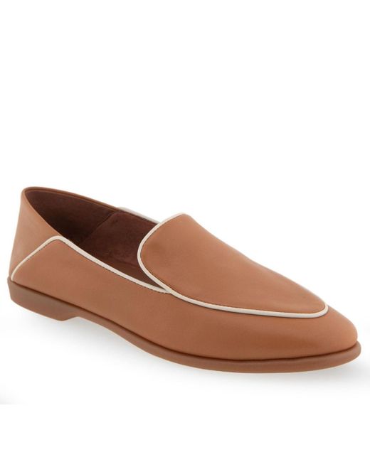 Aerosoles Brown Bay Tapered Loafers