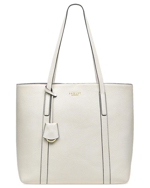 Radley Museum Street Open Leather Tote in Natural | Lyst