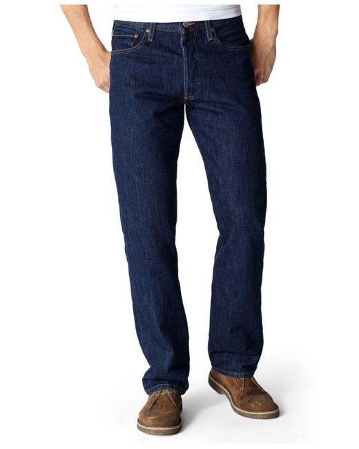 Levi's Denim 501 Original Fit Non-stretch Jeans in Blue for Men - Lyst