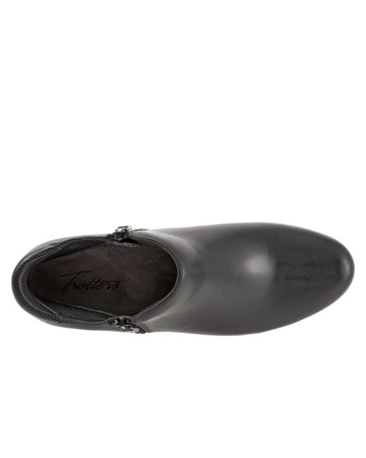 Trotters Black Major Bootie