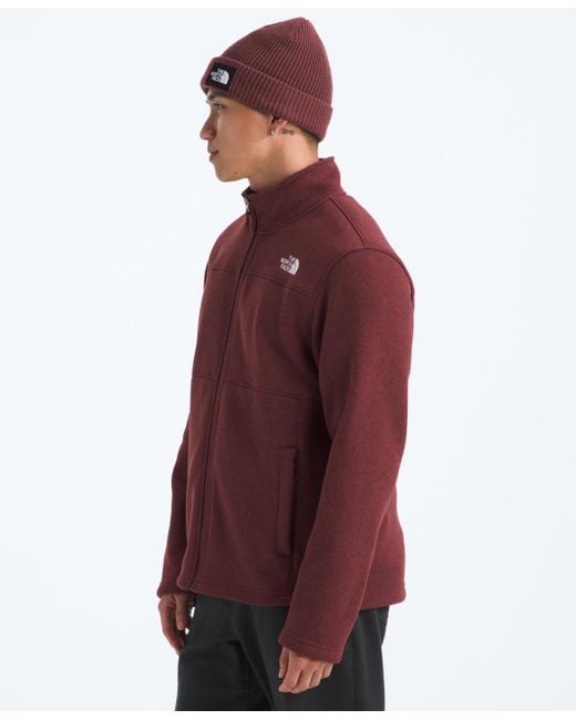 The North Face Red Gordon Lyons Full Zip Jacket for men
