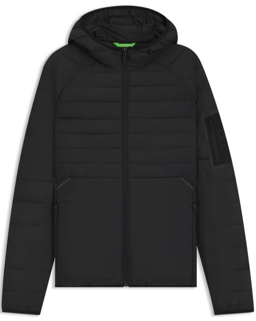 Boss Black Boss By Water-repellent Hooded Jacket for men