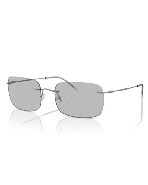 Giorgio Armani White Sunglasses for men