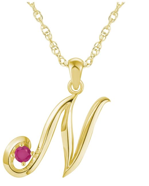 Macy's Metallic Ruby (1/6 Ct. T.w.
