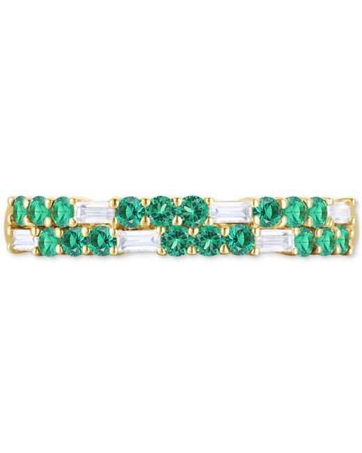 Macy's Green Created Sapphire