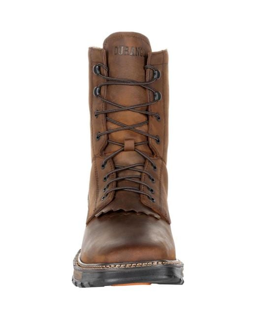 Durango Brown Maverick Xp Waterproof Lace Up Boot for men