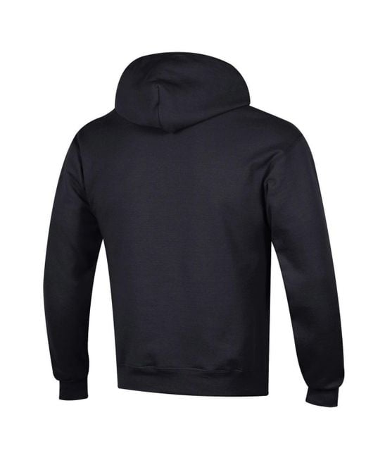 Champion Blue Iowa Hawkeyes Basic Arch Fleece Pullover Hoodie for men