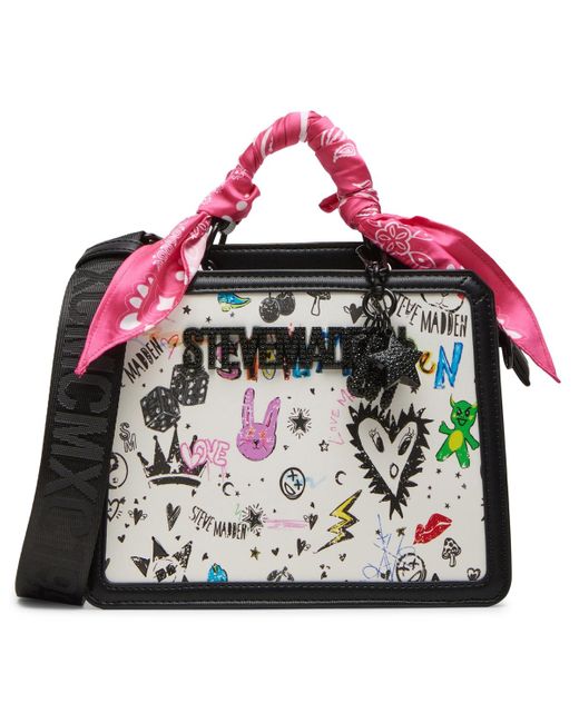 Steve Madden Multicolor Bevelyn Satchel Bag