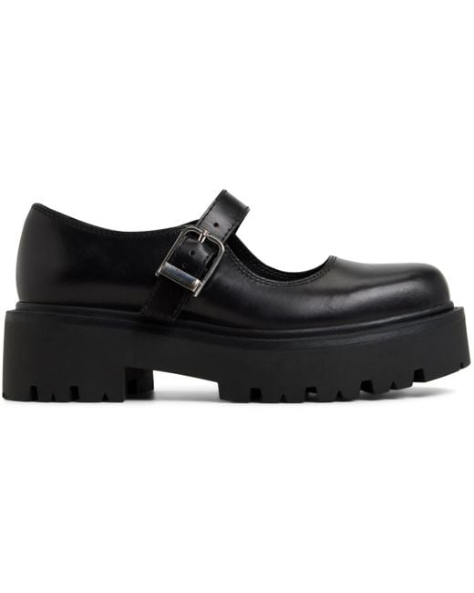 ALDO Black Arigon Mary Jane Lug Sole Loafers