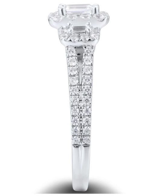 Macy's Diamond Emerald-cut Engagement Ring (1 Ct. T.w.) In ...