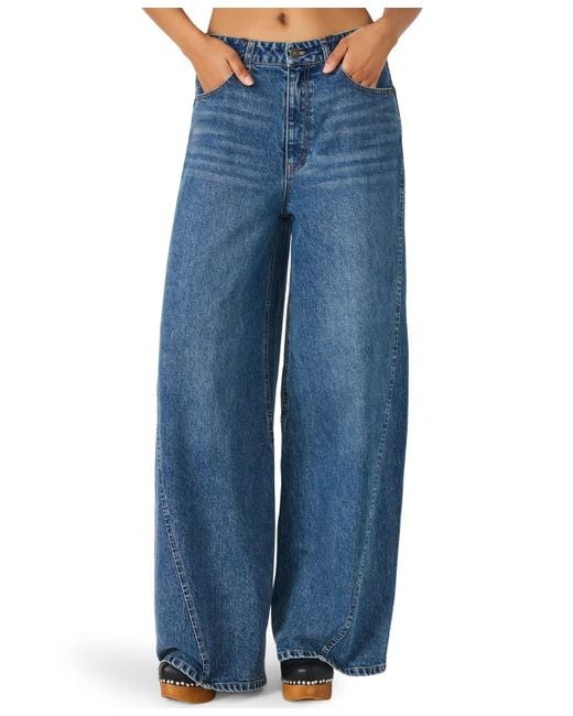 Steve Madden Blue Mellie High-rise Jeans