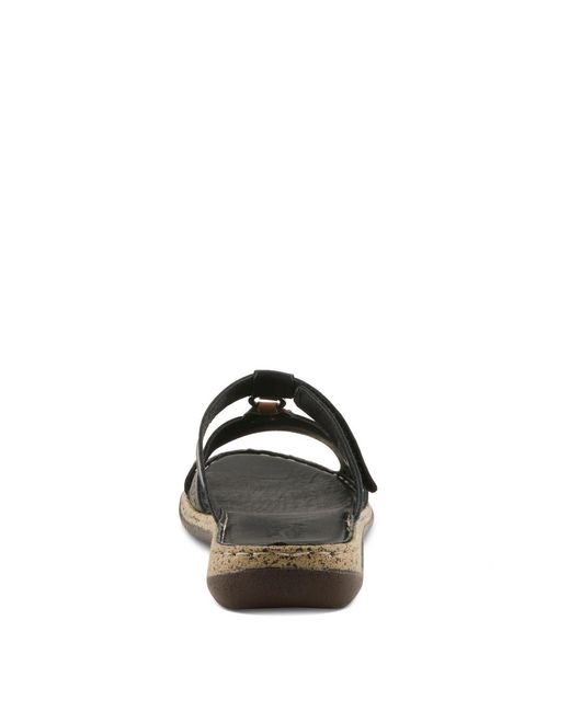 Spring Step Black Virelle Slide