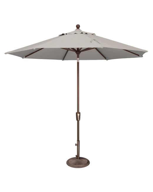 Mondawe White 9ft Octagon Patio Umbrella