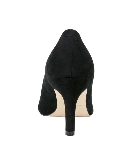 Marc Fisher Black Genni Pointy Toe Slip-on Dress Pumps