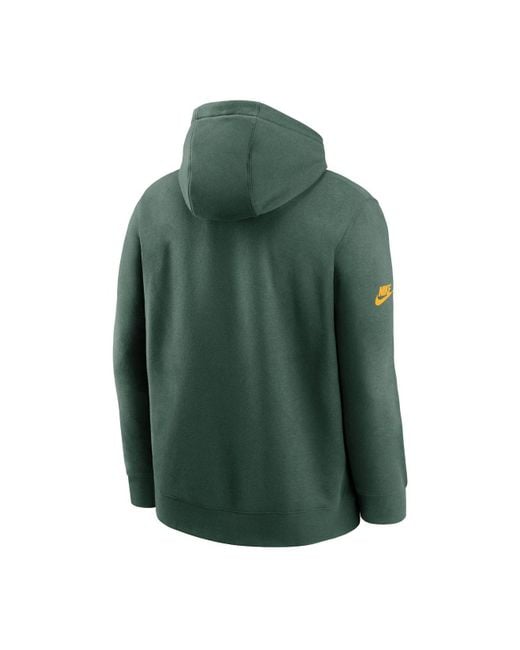 Men's Nike Green Bay Packers Fan Gear Pullover Hoodie Size: Small