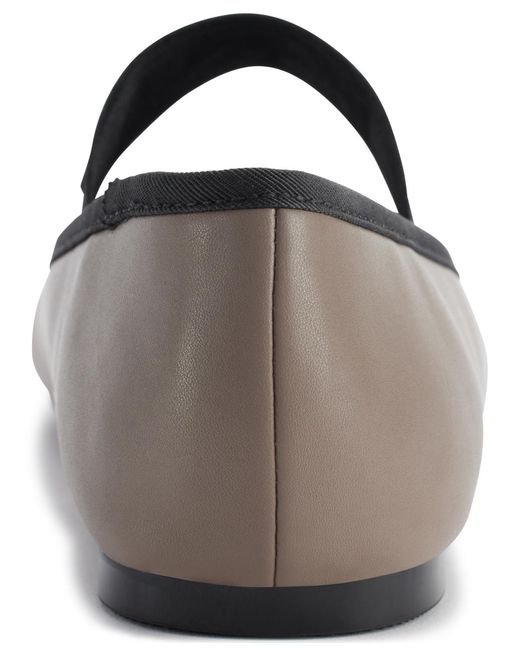 DKNY Black Dace Mary Jane Ballet Flats