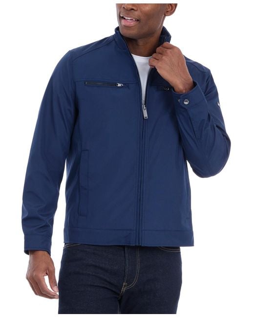 Michael Kors Blue Hipster Jacket for men
