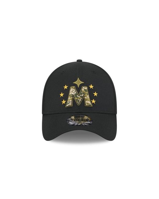 KTZ Black Minnesota Twins 2024 Armed Forces Day 39thirty Flex Hat for men