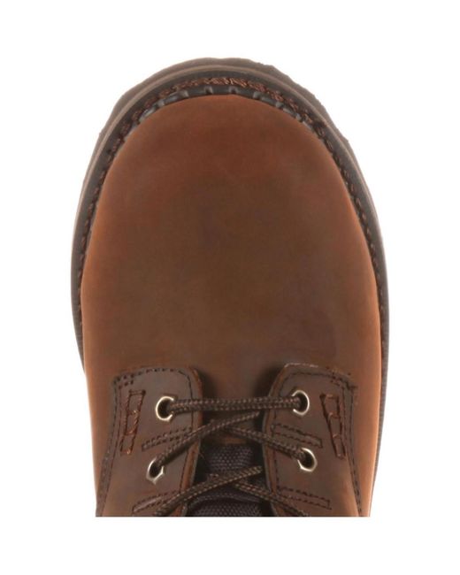 Georgia Boot Brown Brookville Waterproof Work Boot for men