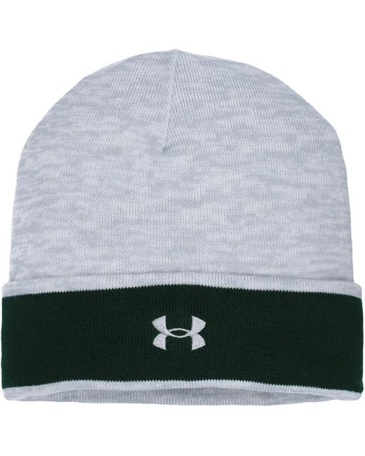Under Armour Gray Colorado State Rams Jacquard Cuffed Knit Hat for men