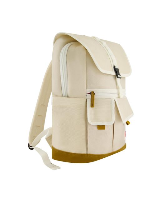 New Balance White Legacy Icon Flap Backpack