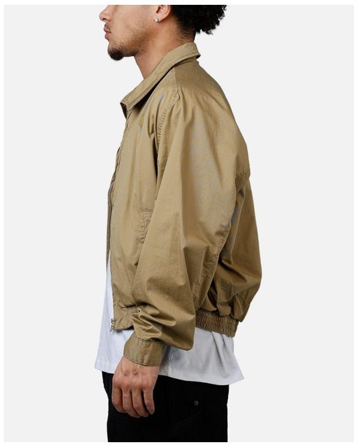 MNML Brown Grandpa's Bomber Jacket for men