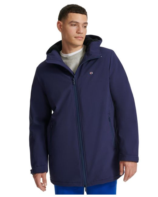 Champion Blue Performance Hooded for men