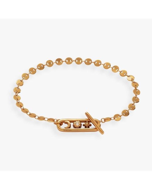 ALEX AND ANI Metallic Celestial Toggle Bracelet