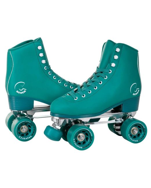 C7skates Green Dark Magic Quad Roller Skates (