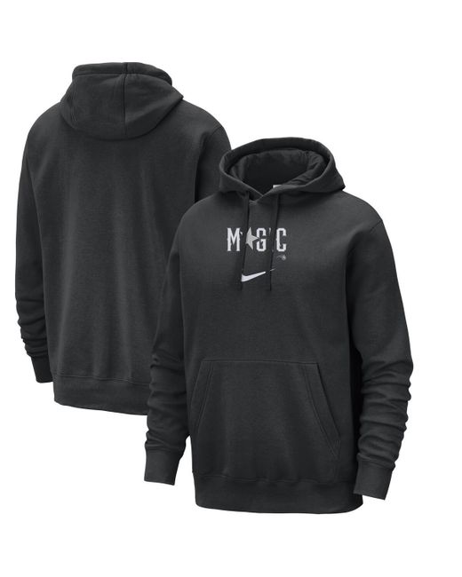 Nike Black Orlando Magic 2023/24 City Edition Essential Club Pullover Hoodie for men