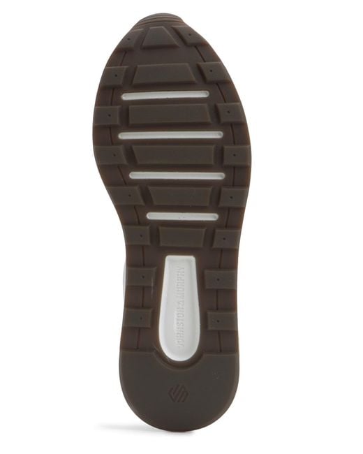 Johnston & Murphy White Kinnon T-toe Sneakers for men