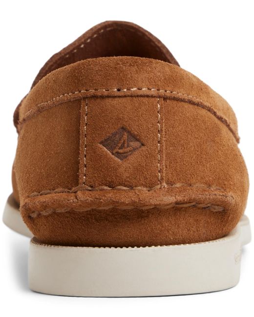 Sperry Top-Sider Brown Authentic Original Round Toe Loafers