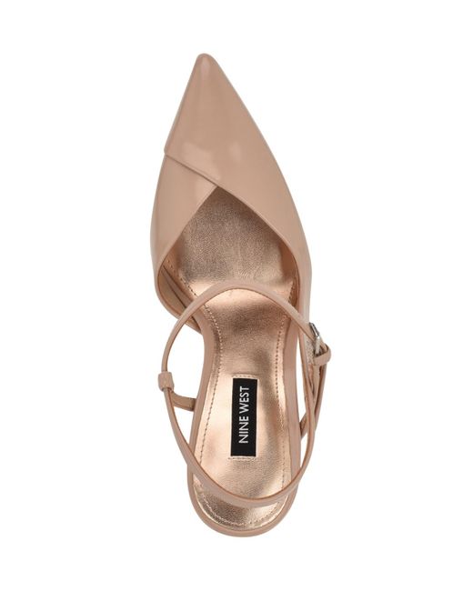 Nine West Multicolor Franka Ankle Strap Stiletto Pumps
