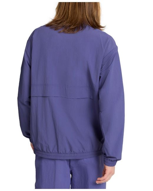 PUMA Blue Regular-fit Full-zip Windbreaker for men