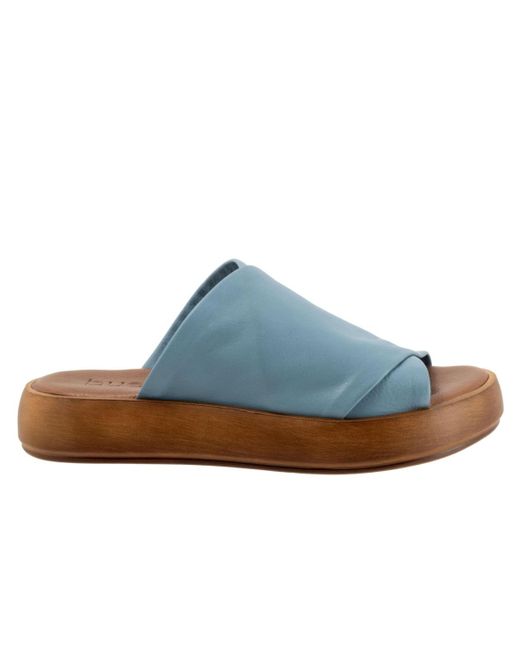 BUENO Blue Jaxon Sandal