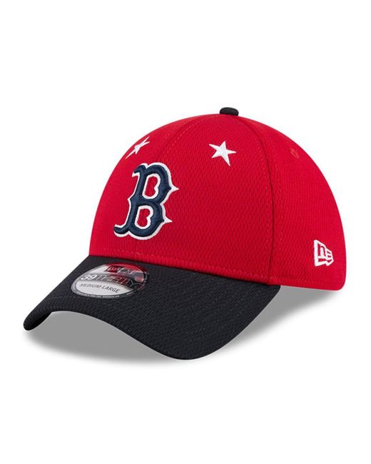 KTZ Red/navy Boston Red Sox 2025 Mlb All-star Game 39thirty Flex Hat for men