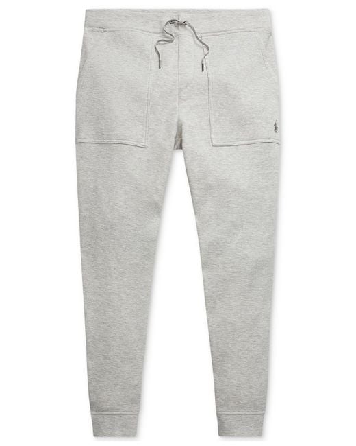 Polo Ralph Lauren Double-knit Mesh jogger Pants in Gray for Men | Lyst