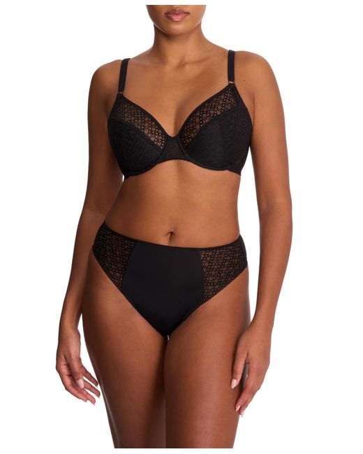Natori Black Harmony Smooth Back Underwire Bra