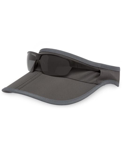 Sunday Afternoons Gray Aero Visor