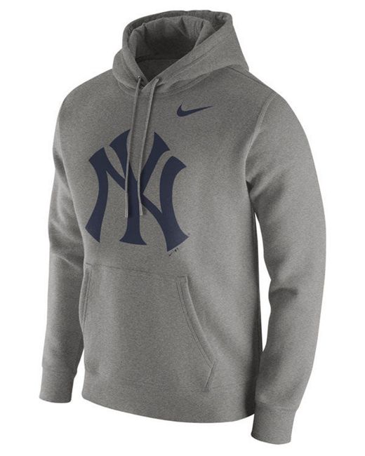 Nike Gray New York Yankees Franchise Hoodie for men