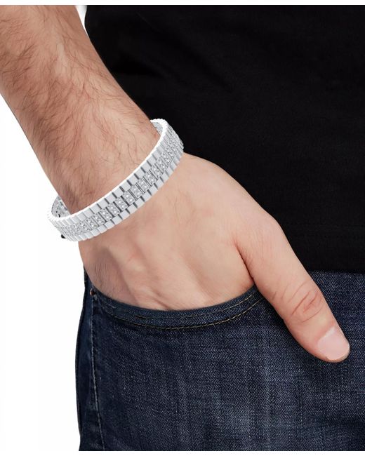 Macy's Metallic Diamond Bracelet (1 Ct. T.w. for men