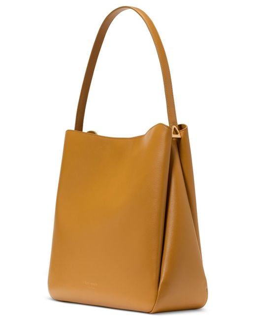 Kate Spade Womens Natural Grace Medium Leather Hobo Bag