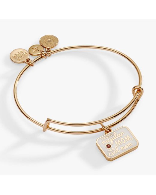 ALEX AND ANI Metallic "i M Not A Regular Mom