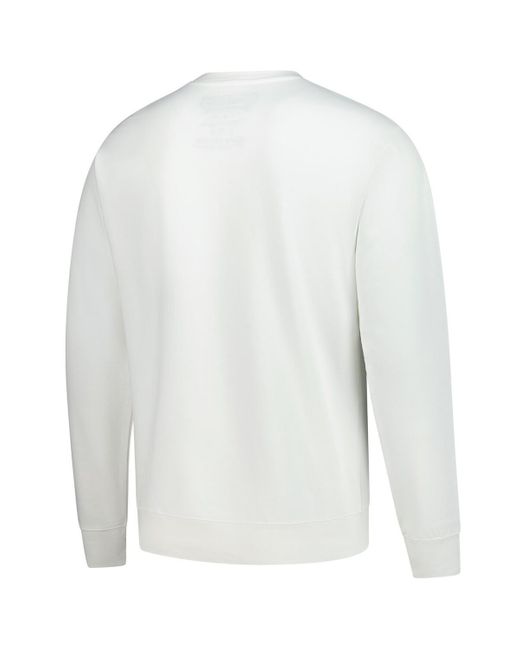 Mitchell & Ness White X Bud Light Indianapolis Colts The Crest Pullover Sweatshirt for men