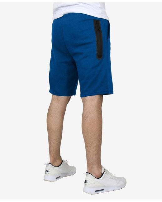Wicked Stitch Blue Tech Performance Shorts for men