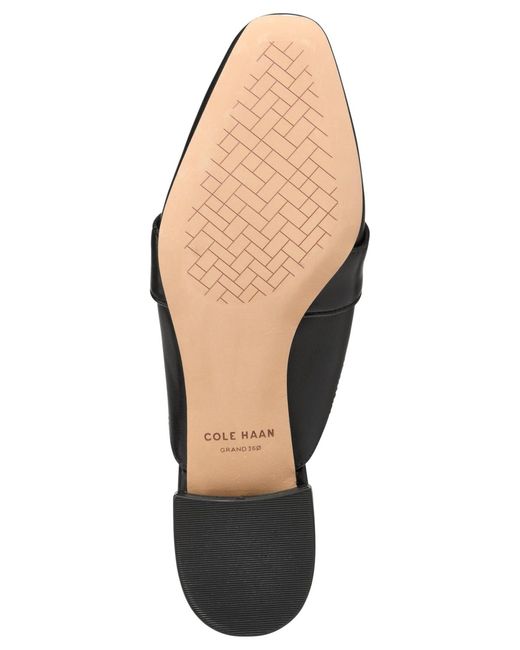 Cole Haan Black Pascha Mules